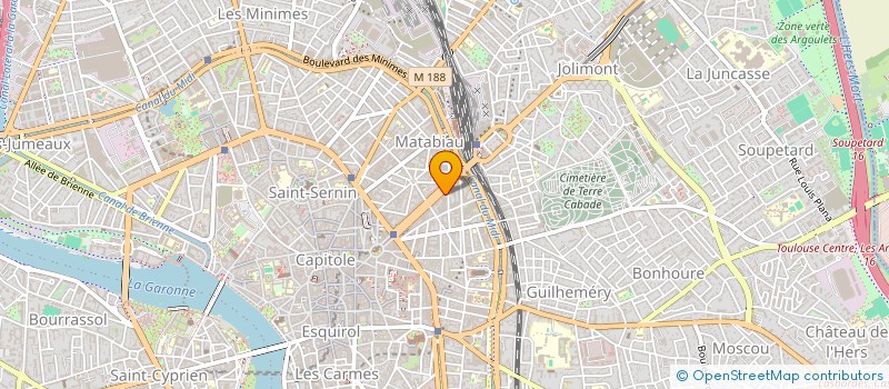 localisation de l'entreprise MADAME SABINE DE ROSSO à TOULOUSE