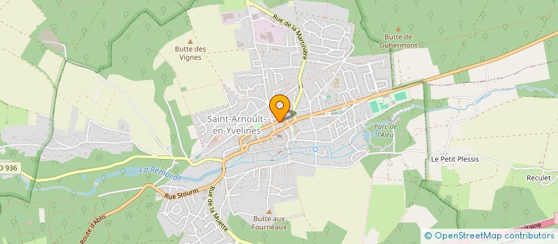 localisation de l'entreprise MADAME SABINE DE SOLMINIHAC  SAINT-ARNOULT-EN-YVELINES