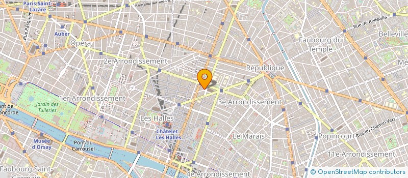 localisation de l'entreprise MADAME SABINE DE TAILLANDIER  PARIS