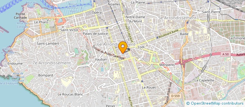 localisation de l'entreprise MADAME SABINE DE TRUCHIS DE VARENNES à MARSEILLE 6EME