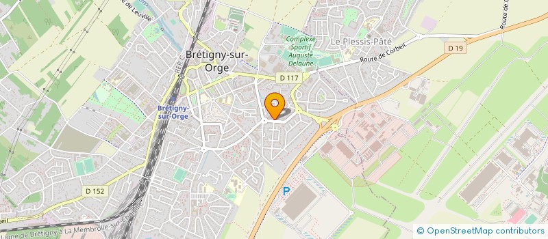 localisation de l'entreprise MADAME SABINE DE WAEGENEER à BRETIGNY-SUR-ORGE