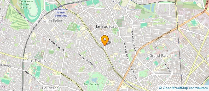 localisation de l'entreprise MADAME SABINE DEFLO à LE BOUSCAT