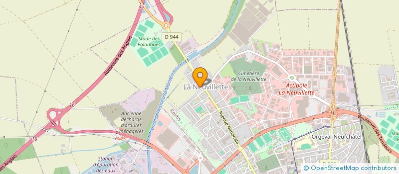 localisation de l'entreprise MADAME SABINE DEGAND  REIMS