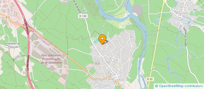 localisation de l'entreprise MADAME SABINE DEKOCKELOCRE  CANET