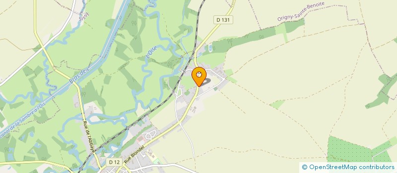 localisation de l'entreprise MADAME SABINE DEMARLY  BRISSAY-CHOIGNY