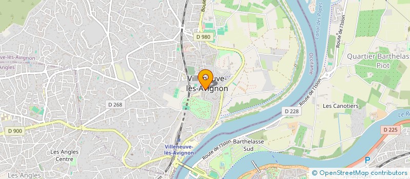 localisation de l'entreprise MADAME SABINE DEMARQUETTE  VILLENEUVE-LES-AVIGNON