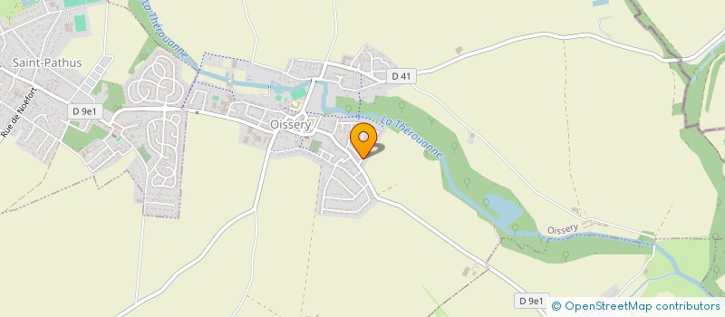 localisation de l'entreprise MADAME SABINE DENNERY  OISSERY