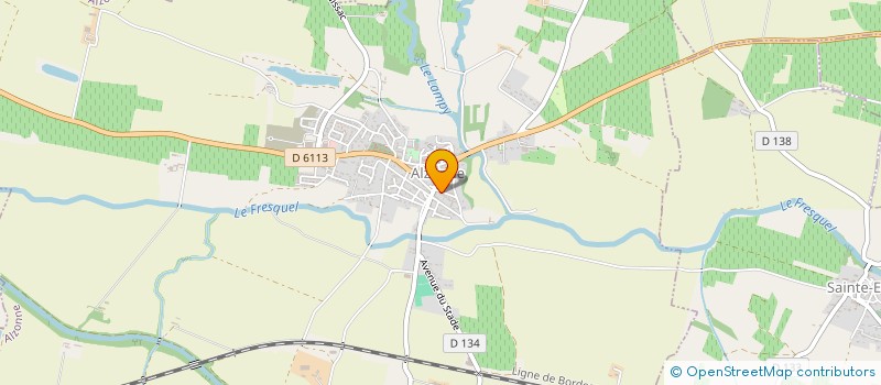 localisation de l'entreprise MADAME SABINE DENUC  SAINTE-EULALIE