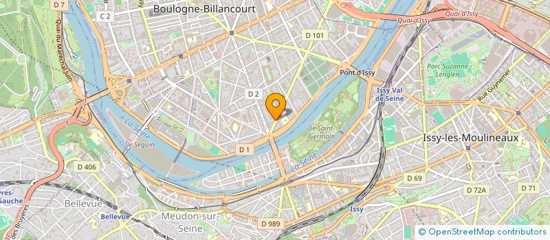 localisation de l'entreprise MADAME SABINE DEQUESNE à BOULOGNE-BILLANCOURT