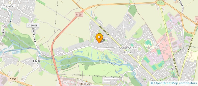 localisation de l'entreprise MADAME SABINE DESRUMEAUX  ANZIN-SAINT-AUBIN