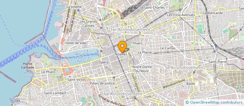 localisation de l'entreprise MADAME SABINE DICK à MARSEILLE