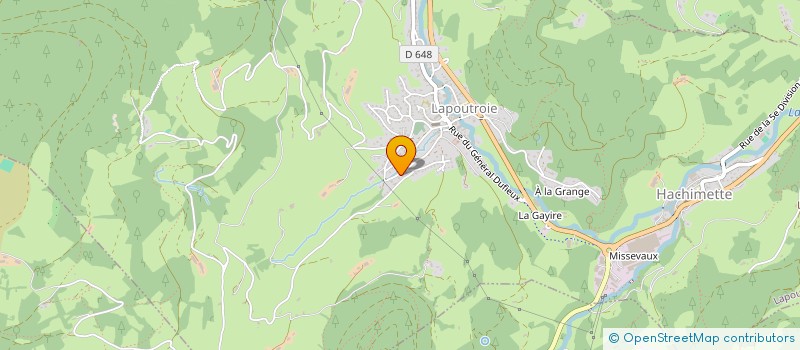 localisation de l'entreprise MADAME SABINE DIDIERJEAN à LAPOUTROIE
