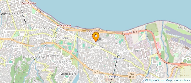localisation de l'entreprise MADAME SABINE DIJOUX  SAINT-DENIS