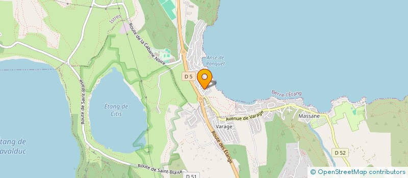 localisation de l'entreprise MADAME SABINE DIMITRIOU  ISTRES