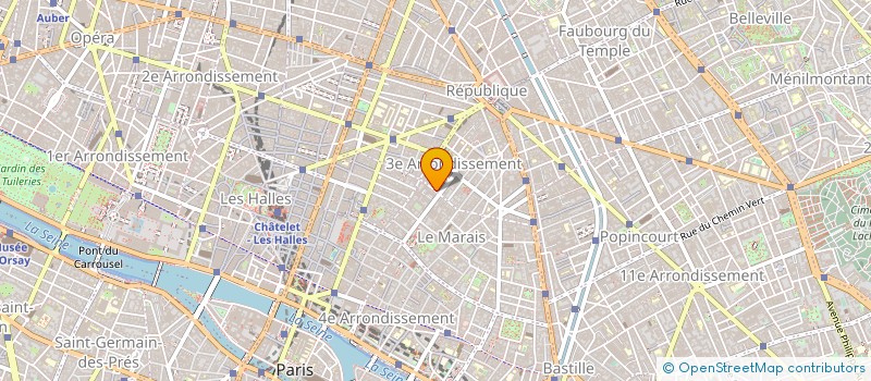 localisation de l'entreprise MADAME SABINE DISSAUX  PARIS