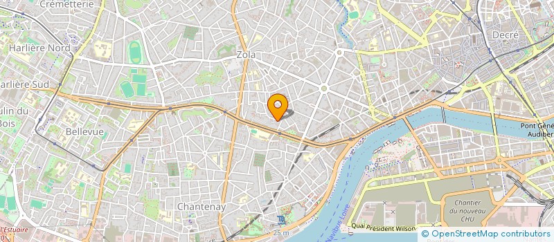 localisation de l'entreprise MADAME SABINE DIZEL à NANTES