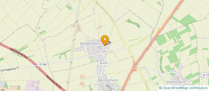 localisation de l'entreprise MADAME SABINE DORIATH à ROTTELSHEIM