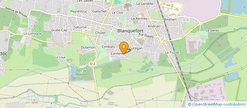 localisation de l'entreprise MADAME SABINE DOUZAMY à BLANQUEFORT