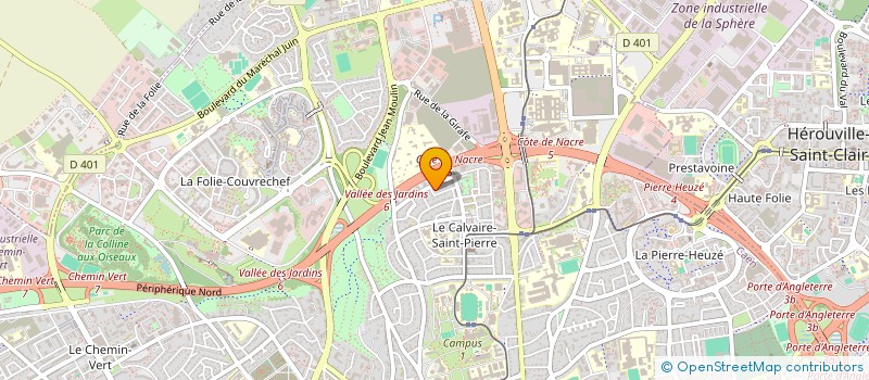 localisation de l'entreprise MADAME SABINE DRUESNES à CAEN