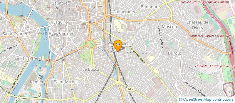 localisation de l'entreprise MADAME SABINE DUBUIS à TOULOUSE