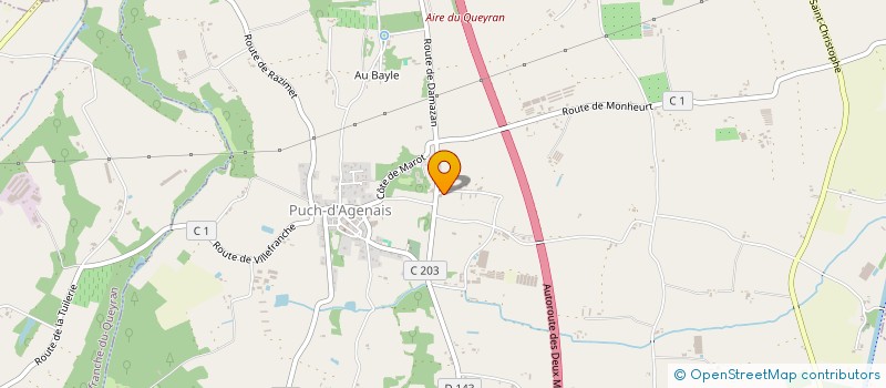 localisation de l'entreprise MADAME SABINE EMERY  PUCH-D'AGENAIS