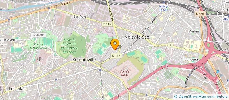 localisation de l'entreprise MADAME SABINE EONIN à NOISY-LE-SEC