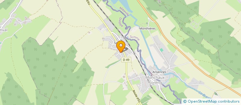 localisation de l'entreprise MADAME SABINE FASQUEL  SAINT-RIQUIER-EN-RIVIERE