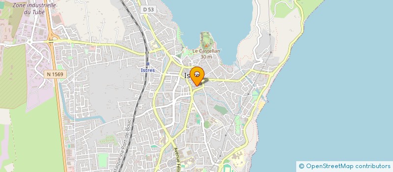 localisation de l'entreprise MADAME SABINE FERNANDEZ  ISTRES