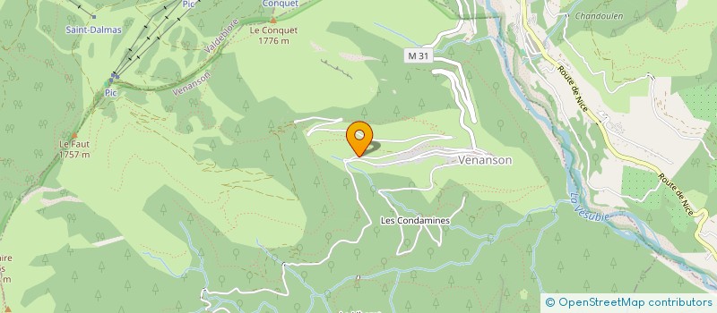 localisation de l'entreprise MADAME SABINE FERRUA  VENANSON