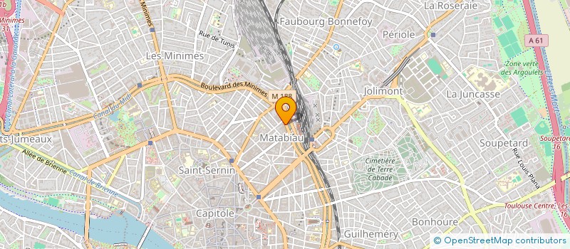 localisation de l'entreprise MADAME SABINE FEZAS à TOULOUSE