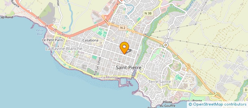 localisation de l'entreprise MADAME SABINE FIEULAINE à SAINT-PIERRE
