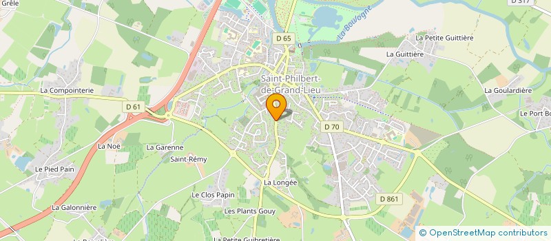 localisation de l'entreprise MADAME SABINE FILLON  SAINT-PHILBERT-DE-GRAND-LIEU