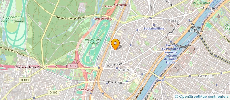 localisation de l'entreprise MADAME SABINE FIRMO  PARIS