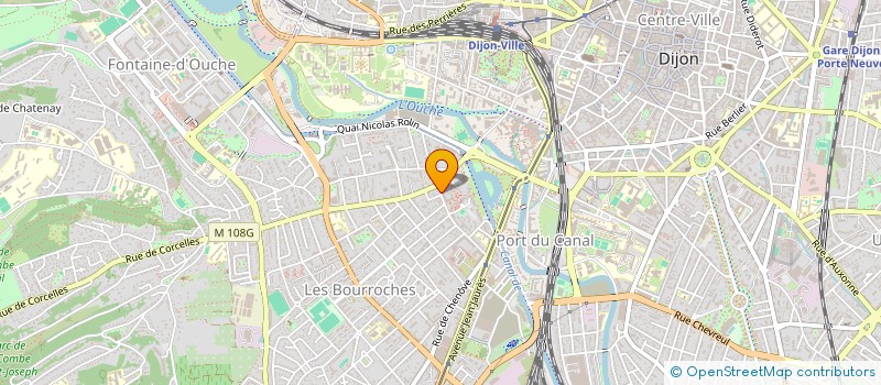 localisation de l'entreprise MADAME SABINE FITOUSSI à DIJON