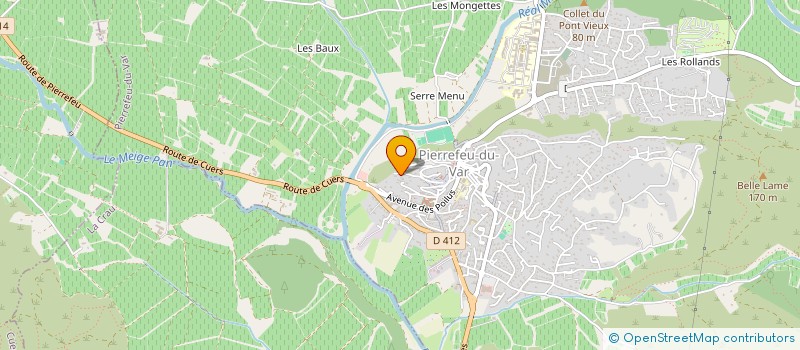 localisation de l'entreprise MADAME SABINE FLOCH-LARRIVIERE  PIERREFEU-DU-VAR