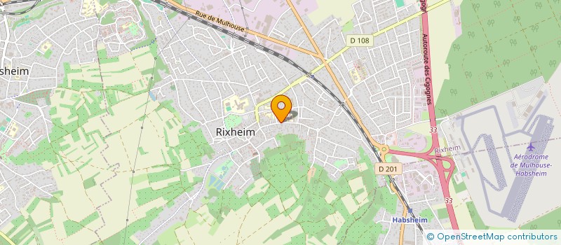 localisation de l'entreprise MADAME SABINE FLUCKIGER à RIXHEIM