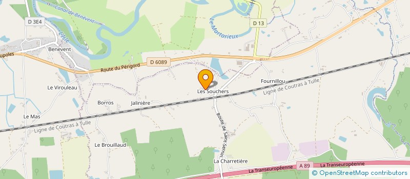 localisation de l'entreprise MADAME SABINE FRANCOIS  SAINT-LAURENT-DES-HOMMES