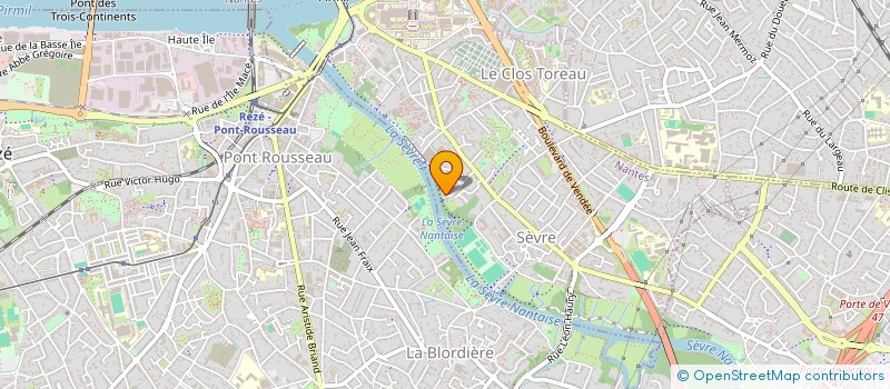 localisation de l'entreprise MADAME SABINE FREITAS à NANTES