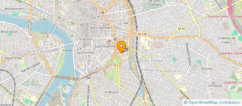 localisation de l'entreprise MADAME SABINE FROMONT à TOULOUSE