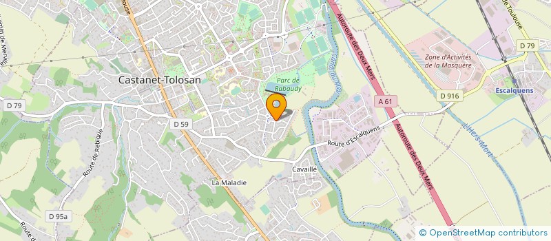 localisation de l'entreprise MADAME SABINE GALIANA à CASTANET-TOLOSAN