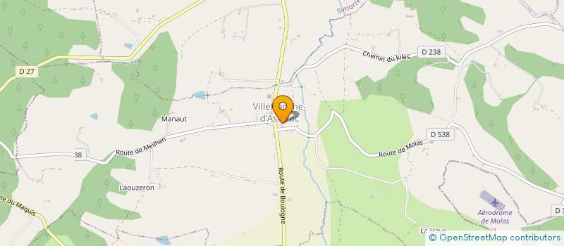 localisation de l'entreprise MADAME SABINE GARCIA  VILLEFRANCHE-DASTARAC