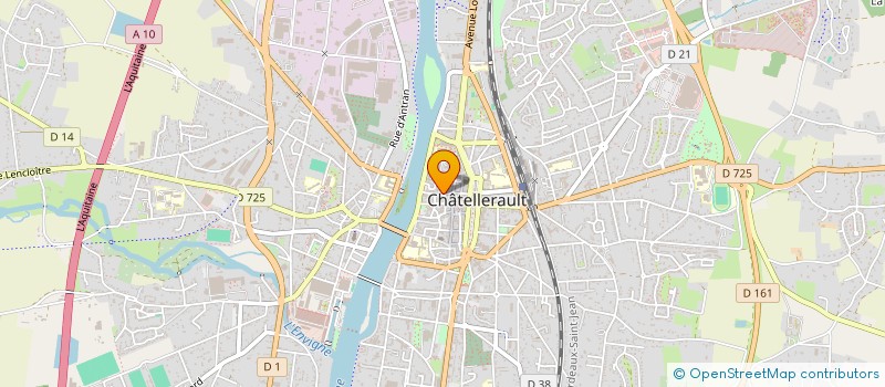 localisation de l'entreprise MADAME SABINE GASNIER à CHATELLERAULT