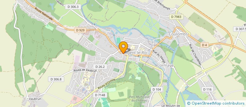 localisation de l'entreprise MADAME SABINE GAUDEMER à NOGENT-LE-ROI