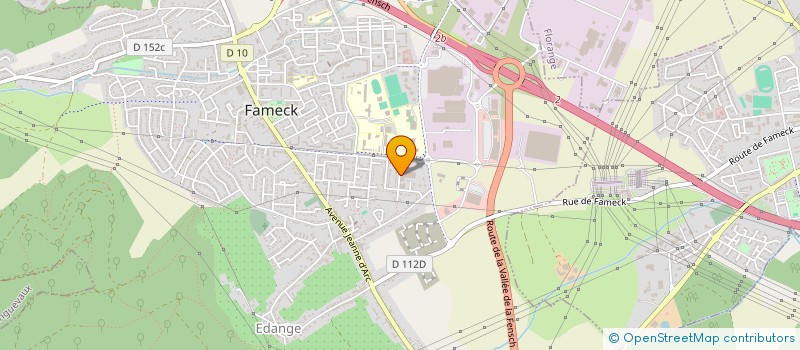 localisation de l'entreprise MADAME SABINE GAUTIER  FAMECK