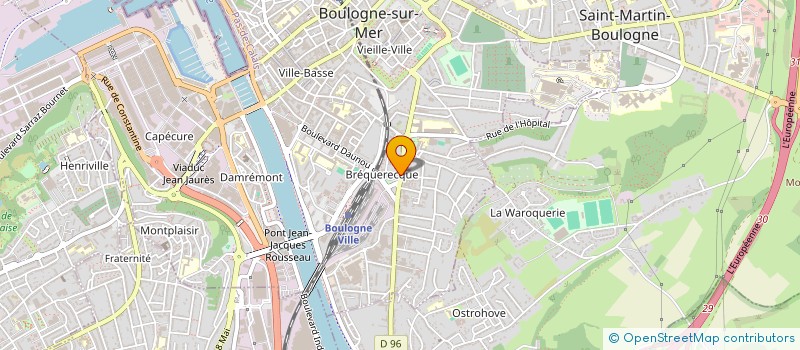 localisation de l'entreprise MADAME SABINE GAVOIS à BOULOGNE-SUR-MER