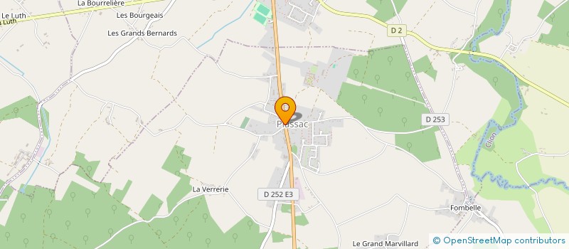 localisation de l'entreprise MADAME SABINE GAVOIS  PLASSAC