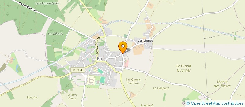 localisation de l'entreprise MADAME SABINE GONON à BU