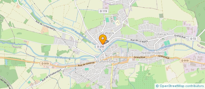 localisation de l'entreprise MADAME SABINE GONTIER  MULHAUSEN