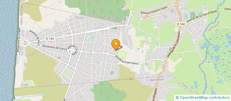 localisation de l'entreprise MADAME SABINE GOSSELIN à CUCQ
