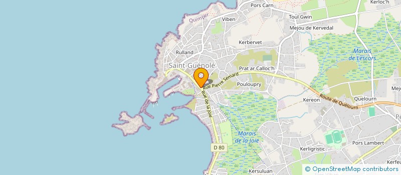 localisation de l'entreprise MADAME SABINE GOURMELEN à PENMARCH